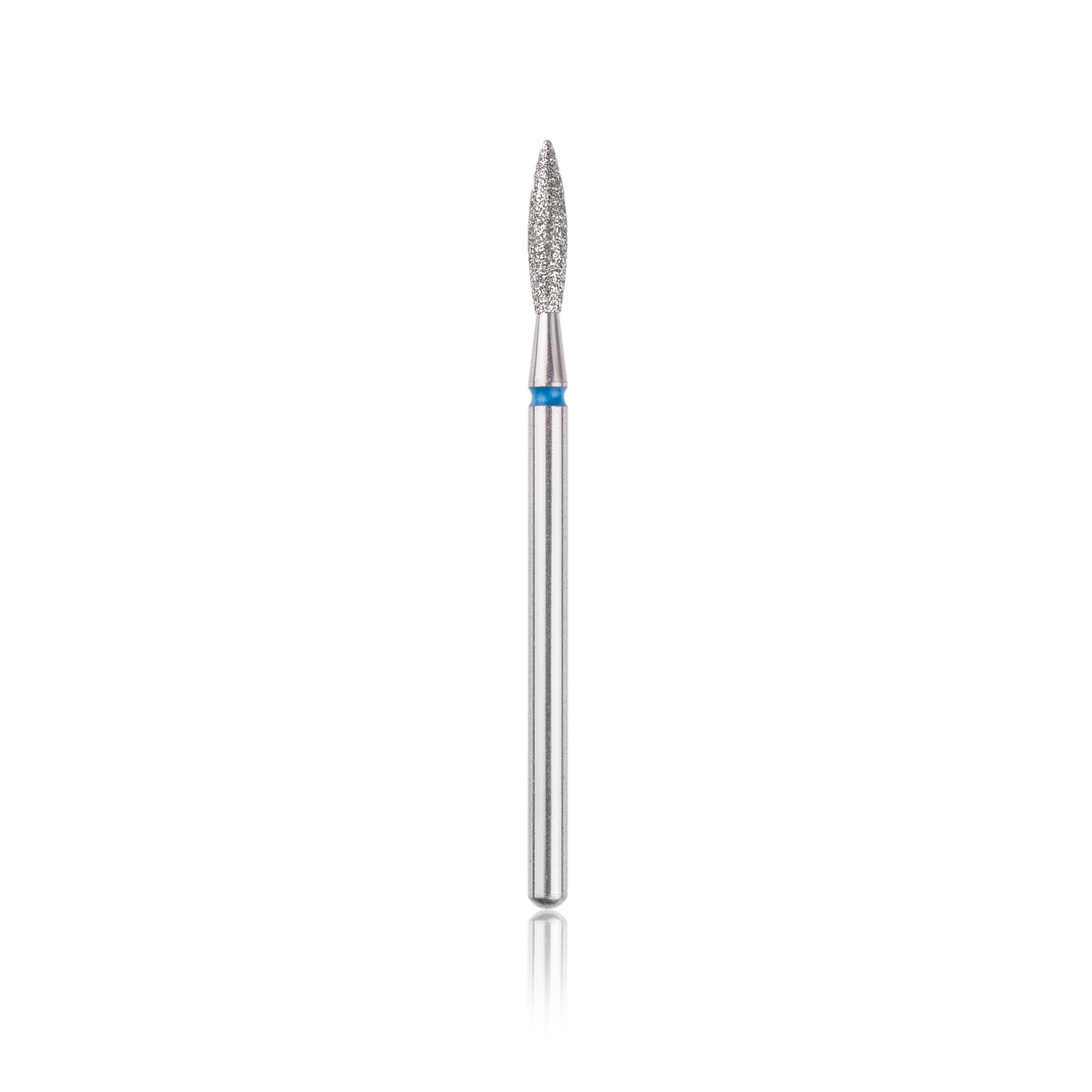 Diamantfräse „Flamme“ blau, Durchmesser 2,3mm
