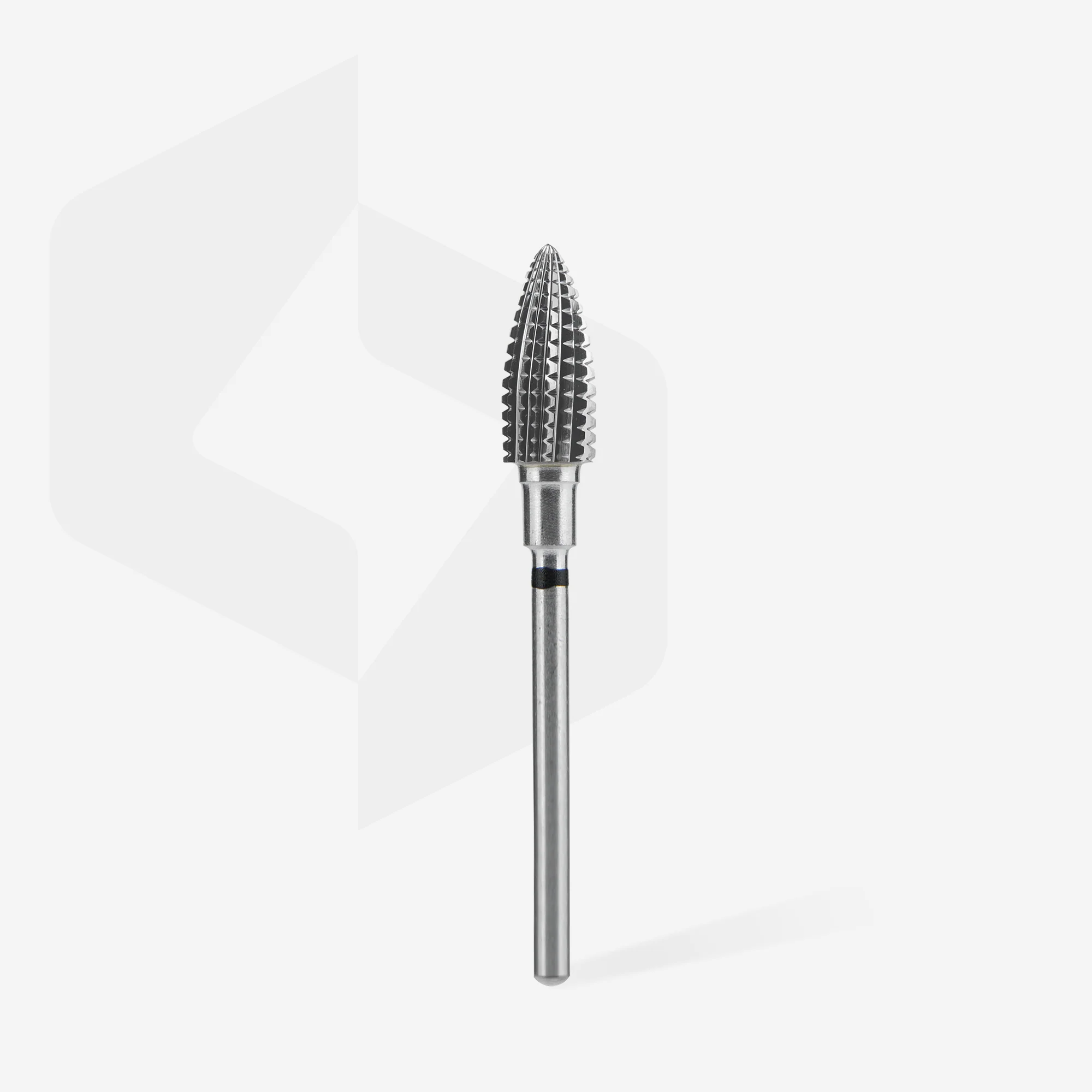 Hartmetallfräse "Kegel" schwarz hart EXPERT, Durchmesser 6 mm / Arbeitslänge 14 mm