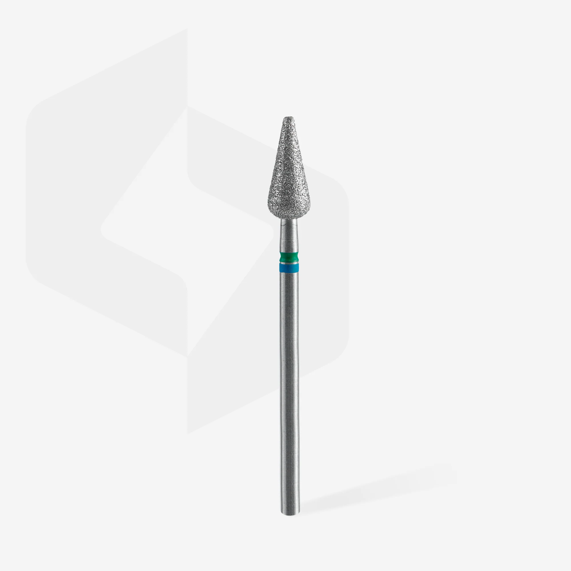 Diamant Nagel Bit Blau Grün 5mm/12mm