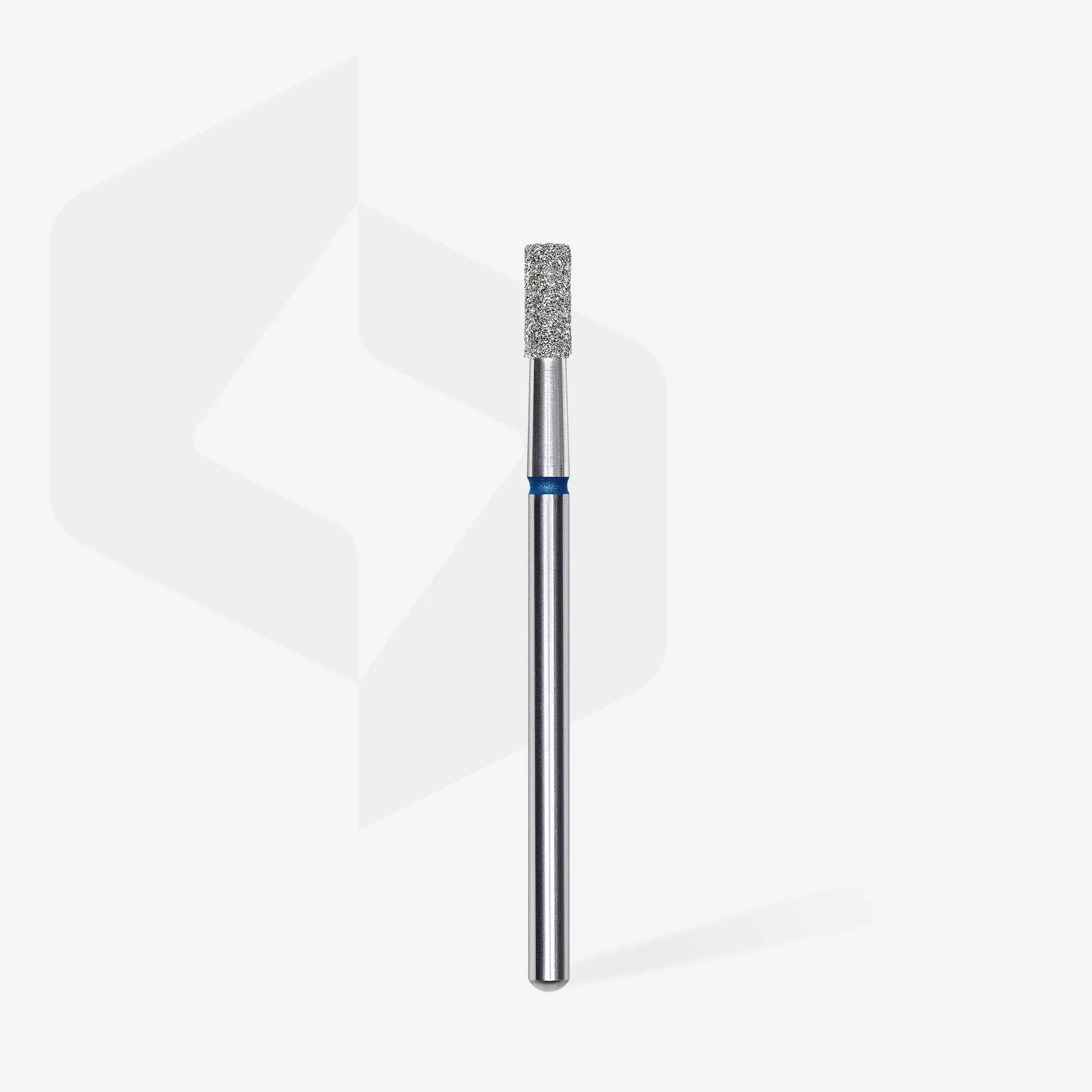 Diamantfräse "Zylinder" blau, Durchmesser 2.5 mm / Arbeitsteil 6 mm