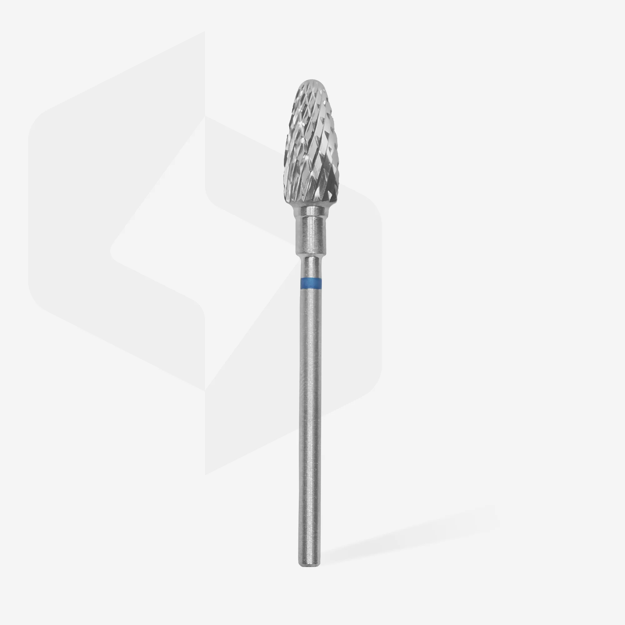 Hartmetallfräse "Mais" blau, Durchmesser 6 mm / Arbeitsteil 14 mm